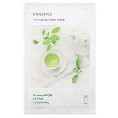 Innisfree It's Real Squeeze Mask - Green Tea (1 sheet) - Switzerland|BoOonBox